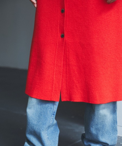 「ROSE BUD」 ニットワンピース ONE SIZE グレー レディース_画像6