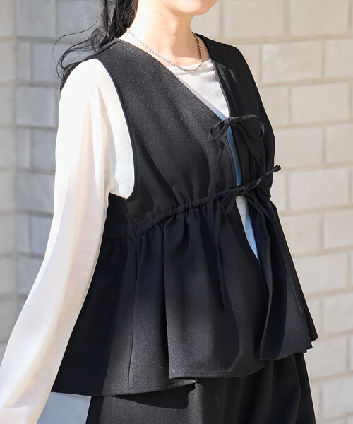 「FREAK'S STORE」 セットアップ MEDIUM ブラウン レディース_8