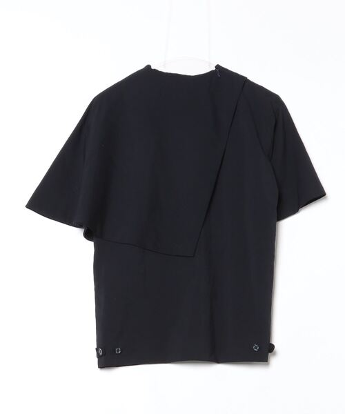HYKE（ハイク） 半袖ブラウス 1 ネイビー レディース : ZOZOTOWN Yahoo 