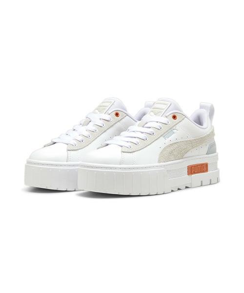 「PUMA」 ローカットスニーカー 22.5cm ホワイト系その他 レディース_画像4