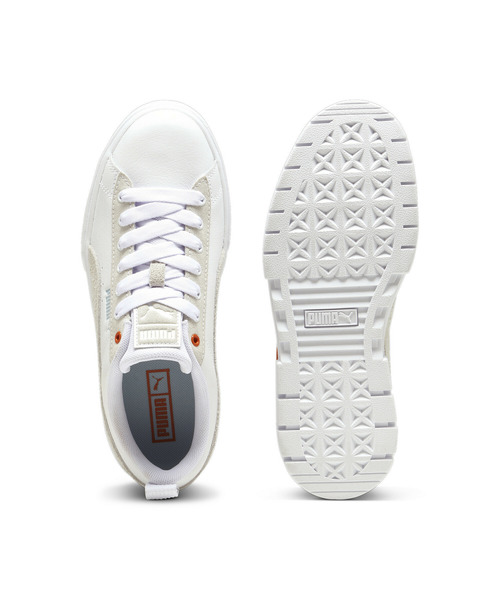 「PUMA」 ローカットスニーカー 22.5cm ホワイト系その他 レディース_画像6