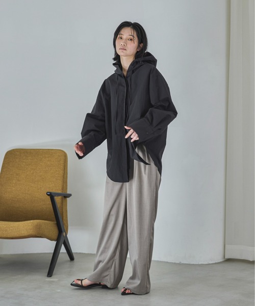 「feepur」 長袖ブラウス MEDIUM オフホワイト レディース_画像8
