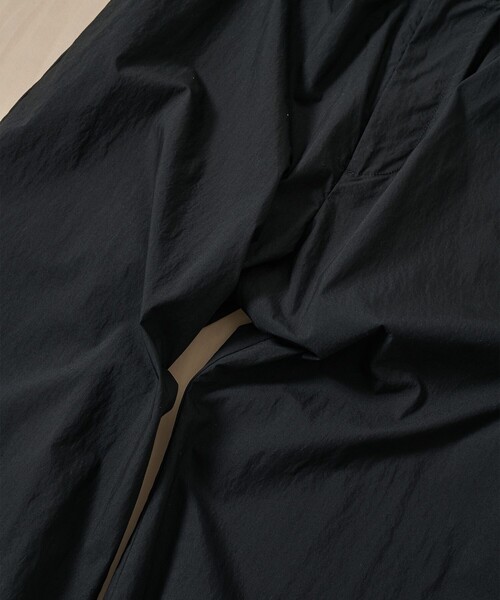 パンツ 「PORTER CLASSIC/ポータークラシック」PC-035-3942-0010/BLACK/POPLIN EASY PANTS メンズの画像
