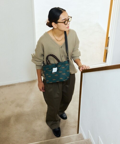 「KiU」 2WAYバッグ ONE SIZE グリーン レディース_画像5