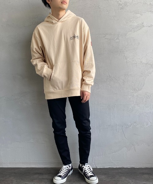 「Manhattan Portage」 プルオーバーパーカー X-LARGE ブラック レディース_画像4
