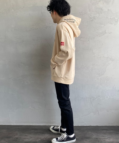 「Manhattan Portage」 プルオーバーパーカー X-LARGE ブラック レディース_画像5