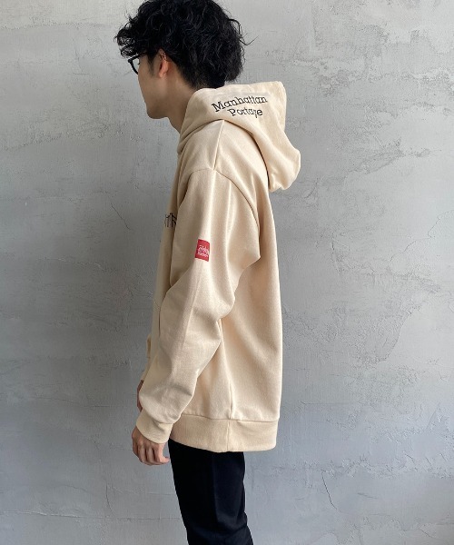 「Manhattan Portage」 プルオーバーパーカー X-LARGE ブラック レディース_画像8