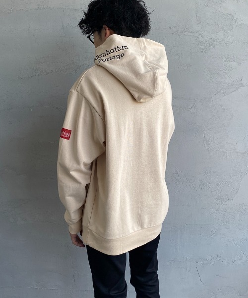 「Manhattan Portage」 プルオーバーパーカー X-LARGE ブラック レディース_画像9
