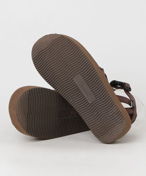 「SUICOKE」 フラットサンダル 24cm ブラウン レディース_画像3