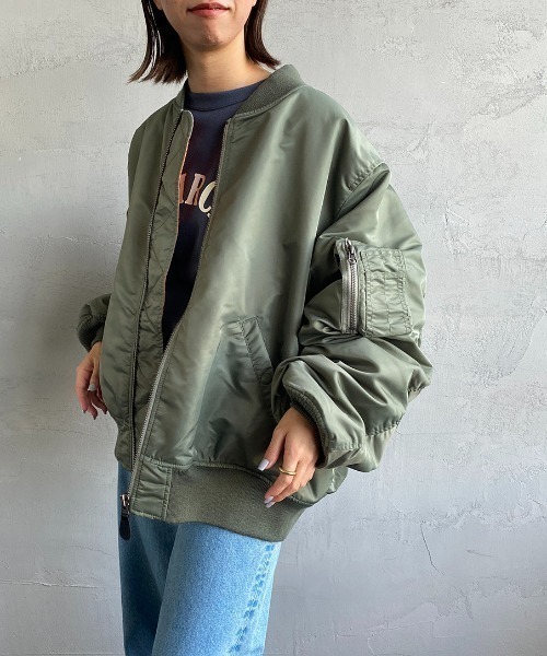 「JEANS FACTORY Clothes」 ブルゾン L ブラック レディース_画像8