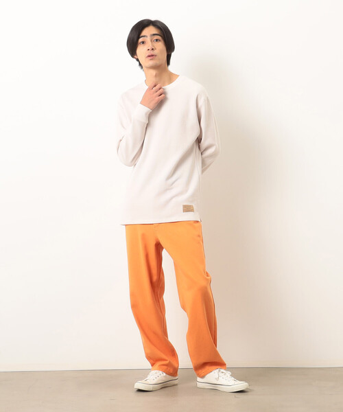 「Purple&Yellow」 パンツ SMALL アイボリー メンズ_画像9