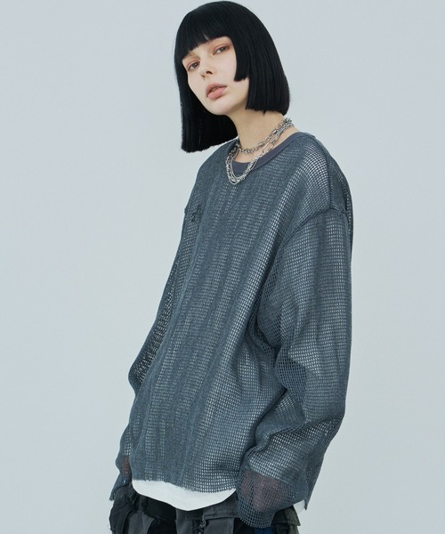 「AIVER」 ブルゾン S ブルー メンズ_画像3