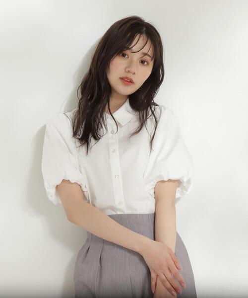「PROPORTION BODY DRESSING」 半袖シャツ FREE ホワイト レディース_画像10