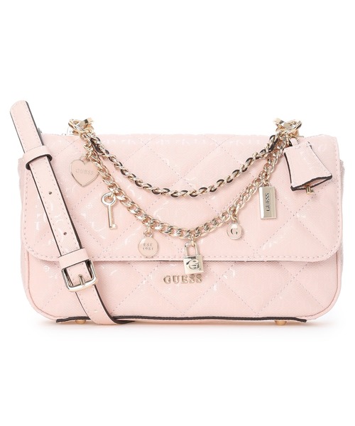 GUESS（ゲス） ショルダーバッグ バッグ LIBBY Flap Crossbody