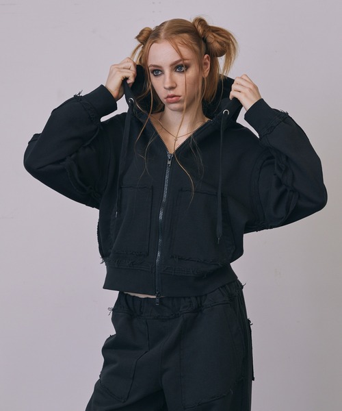 ジップアップパーカー ブラックM a2o ジップアップパーカー M ブラック メンズ : ZOZOTOWN Yahoo!店