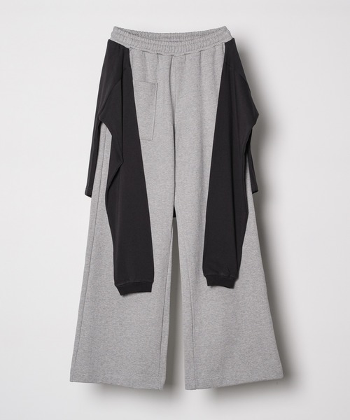 「AIVER」 スウェットパンツ MEDIUM グレー メンズ_画像2