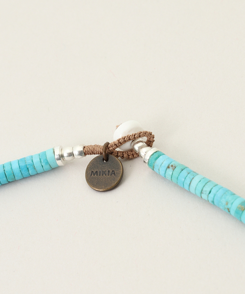 ネックレス MIKIA/ミキア 別注turquoise ネックレス40 レディースの画像