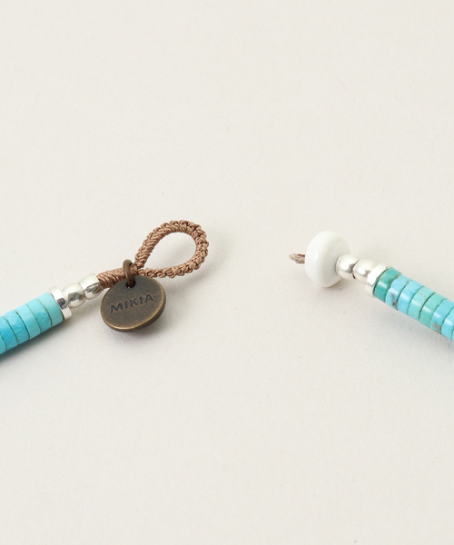 ネックレス MIKIA/ミキア 別注turquoise ネックレス40 レディースの画像