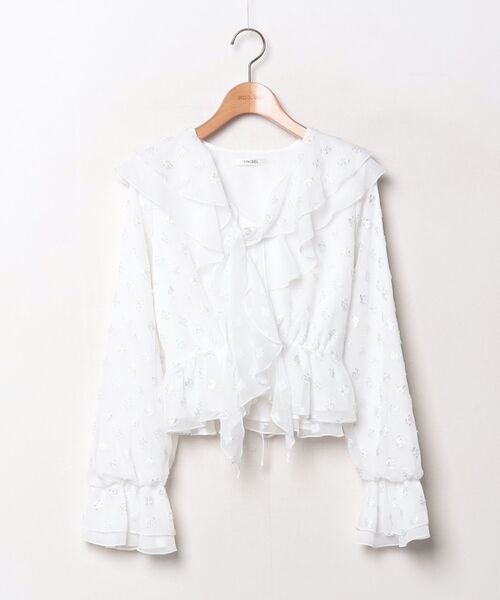 SNIDEL（スナイデル） 長袖ブラウス F シルバー レディース : ZOZOTOWN 