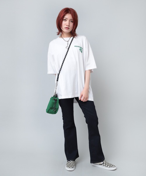 「RNA」 半袖Tシャツ MEDIUM ホワイト レディース_画像3