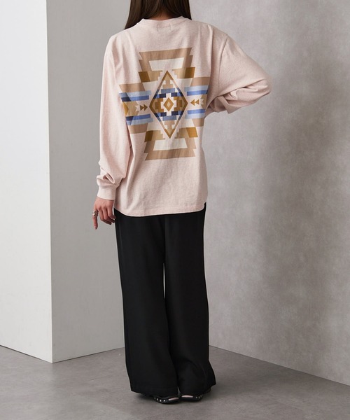 「PENDLETON」 長袖Tシャツ L ブラック メンズ_画像3