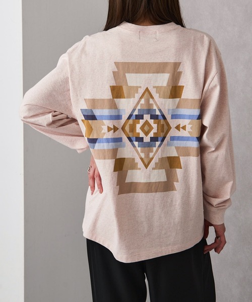 「PENDLETON」 長袖Tシャツ L ブラック メンズ_画像4