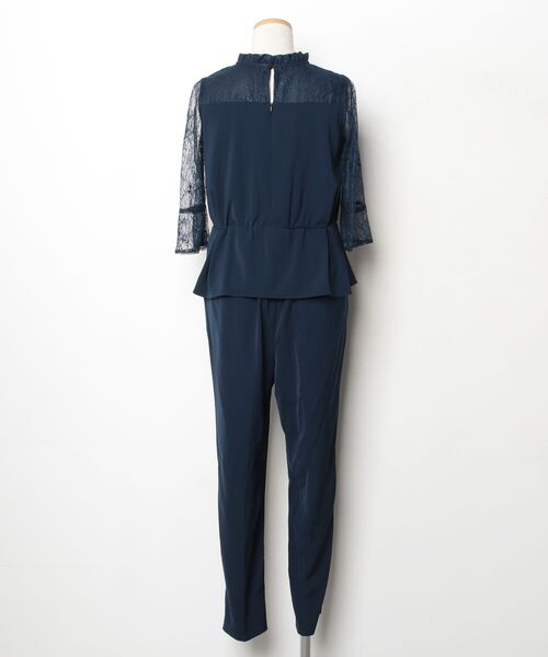 「PourVous」 セットアップ M ネイビー レディース_画像2