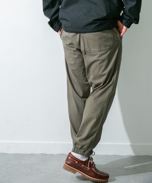 「ARMY TWILL」 イージーパンツ LARGE カーキ メンズ_画像2