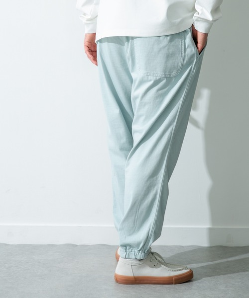 「ARMY TWILL」 イージーパンツ LARGE カーキ メンズ_画像6