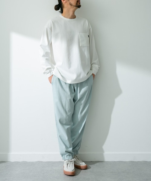 「ARMY TWILL」 イージーパンツ LARGE カーキ メンズ_画像8
