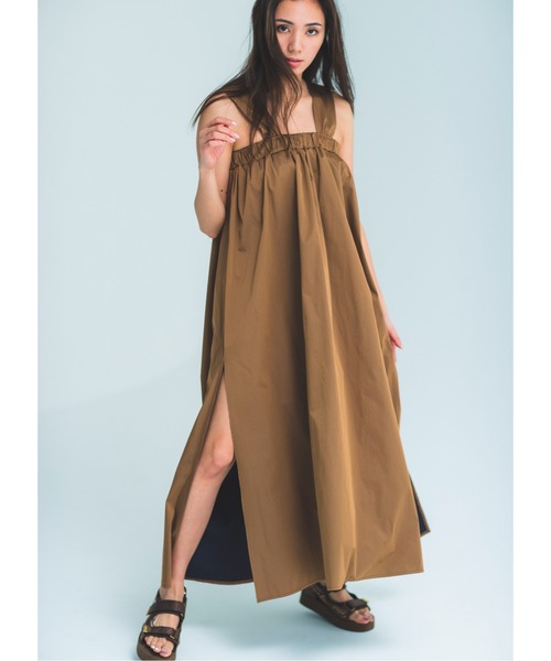 ワンピース Miko mikomori（ミコモリ） ワンピース W FACE MAXI OP : ZOZOTOWN Yahoo!店