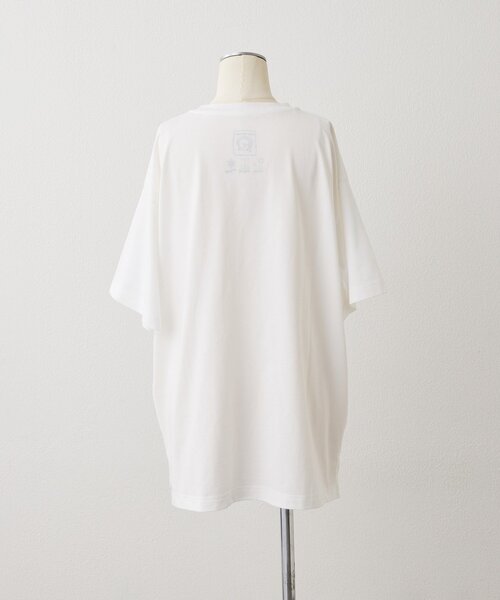 「ear PAPILLONNER」 半袖Tシャツ「ken nakayamaコラボ」 FREE ホワイト系その他2 レディース_画像4