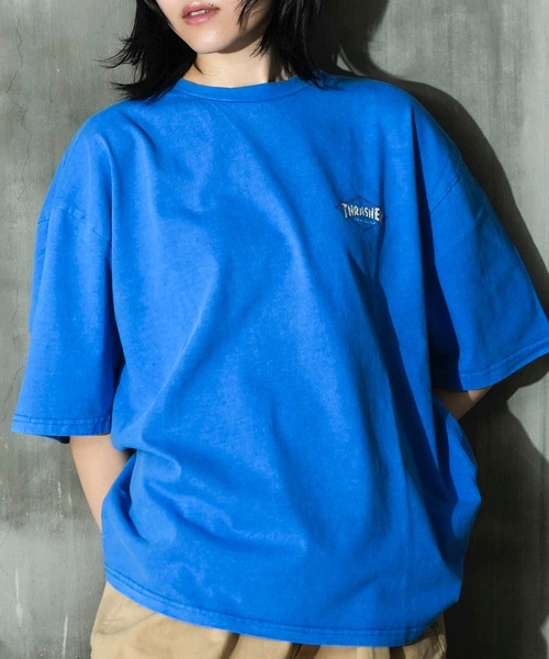 「THRASHER」 半袖Tシャツ X-LARGE グレー メンズ_画像10