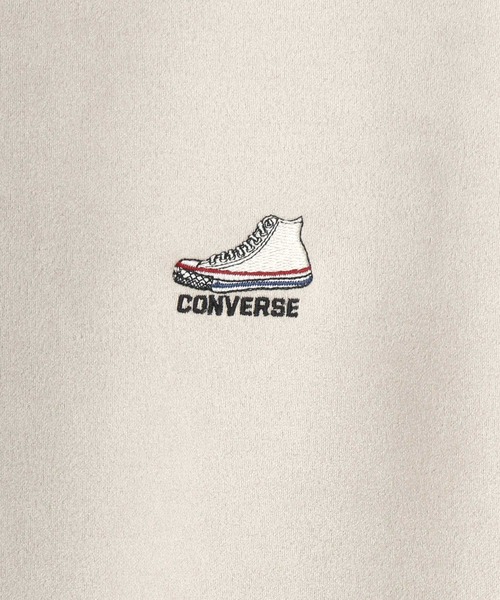 スウェット Converse コンバース フェイクスウェード ワンポイント シューズ ロゴ 刺繍 スウェット トレーナー Zozotown Yahoo 店 通販 Yahoo ショッピング