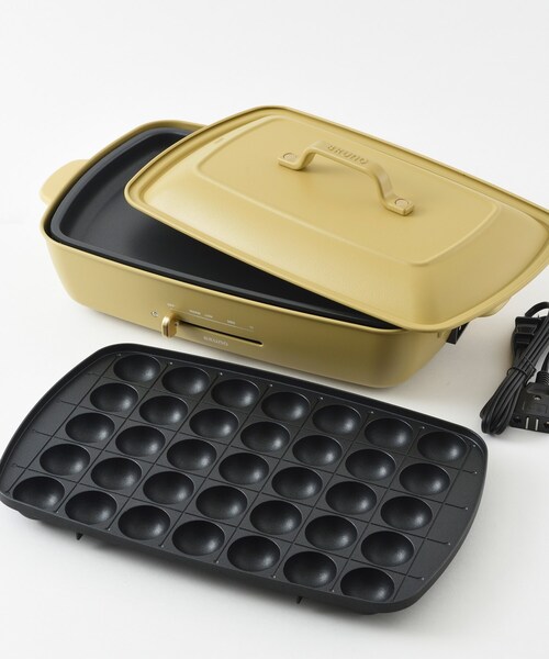新品未使用BRUNO ホットプレート グランデサイズ サフランイエロー 212 KITCHEN STORE BRUNO (ブルーノ) ホットプレート グランデサイズ