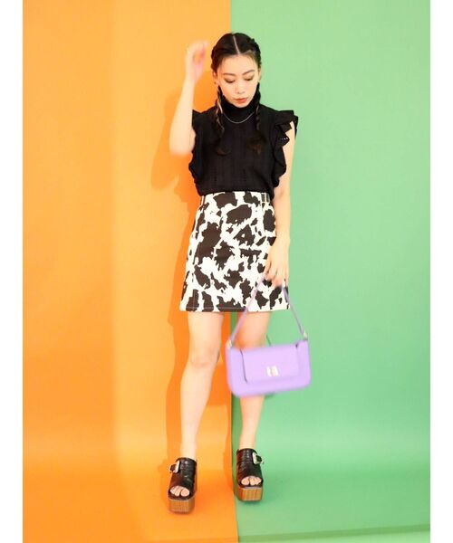 タンクトップ コットンレースラッフルノースリーブトップス|ZOZOTOWN PayPayモール店|16