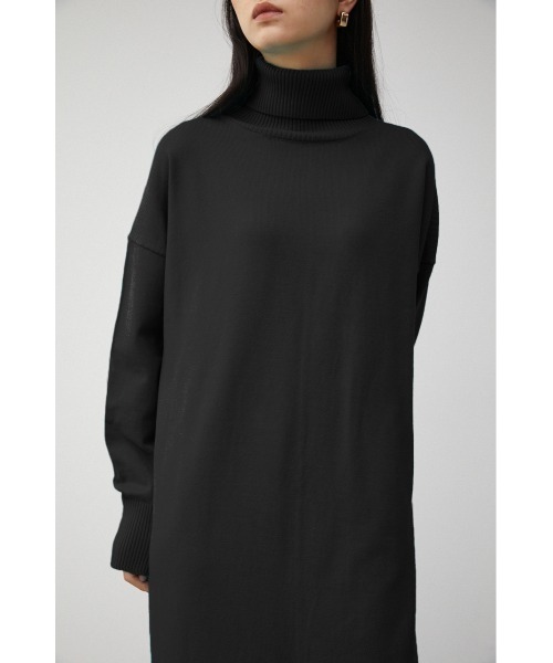AZUL BY MOUSSY ワンピース TURTLE NECK SIMPLE OP/タートルネック