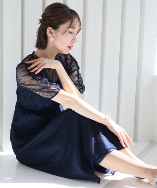 PourVous（プールヴー） パーティードレス ドレス : ZOZOTOWN Yahoo!店