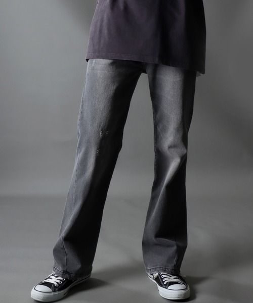 SITRY（シトリー） ジーンズ stretch denim loose flared pants
