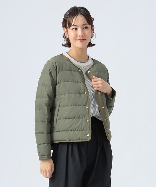 BEAMS beams ビームス French duck down ジャケット BEAMS HEART｜BEAMS HEART / フレンチ ショートダウンジャケット