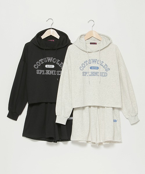 LOVETOXIC ワンピース パーカSETUP キッズ 子供服 女の子 : ZOZOTOWN