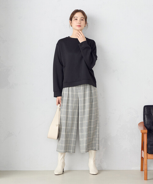 COMME CA 　ガウチョパンツ　大きいサイズ　17号 COMME CA ガウチョパンツ 大きいサイズ 17号