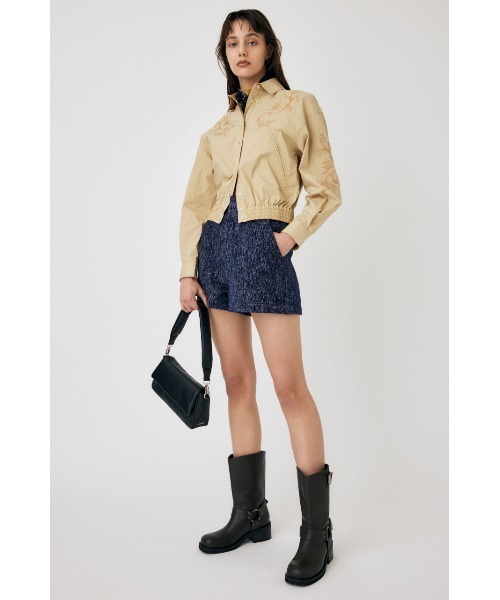 [moussy KariAng]ショートパンツ3点[匿名発送] MOUSSY パンツ HW TWEEDY ショートパンツ レディース : ZOZOTOWN