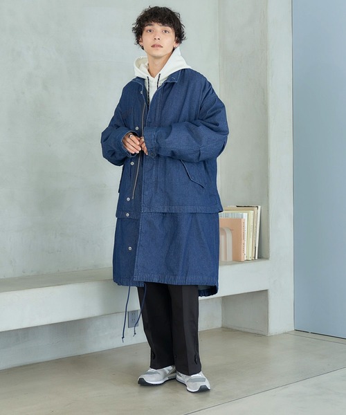 RAGEBLUE」 モッズコート X-LARGE ネイビー メンズ : 80587837 