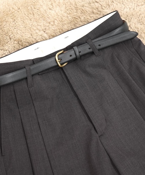 ベルト SULKA LEATHER BELT メンズ