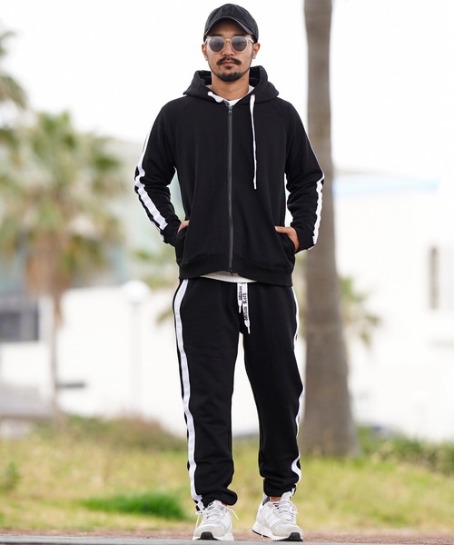 アダムスジャグラー ジップパーカー 上下s 上下別々で売る事も可能です。 adamsJUGGLER（アダムスジャグラー） パーカー デイオフジップパーカー