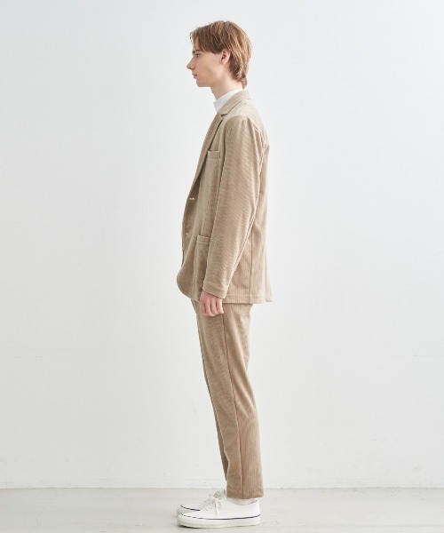 three dots（スリー ドッツ） ジャケット テーラードジャケット カット