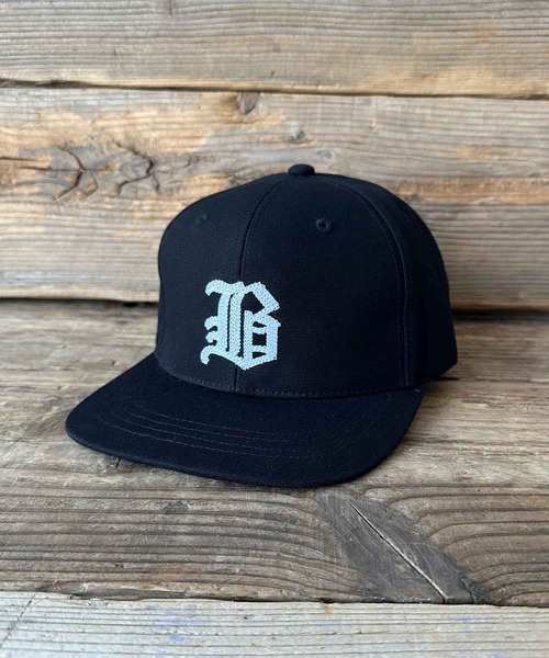 BAYBLO キャップ 帽子 (KS)チェーンステッチエンブレム BB CAP