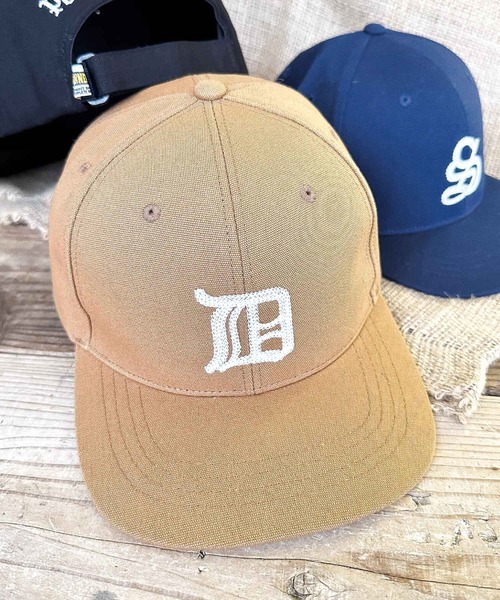 BAYBLO キャップ 帽子 (KS)チェーンステッチエンブレム BB CAP