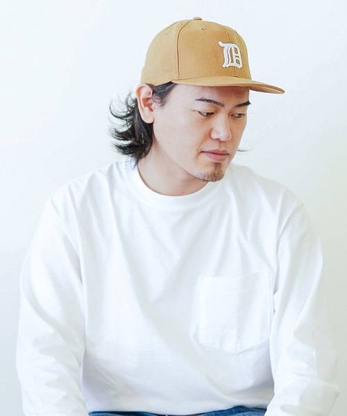 BAYBLO キャップ 帽子 (KS)チェーンステッチエンブレム BB CAP